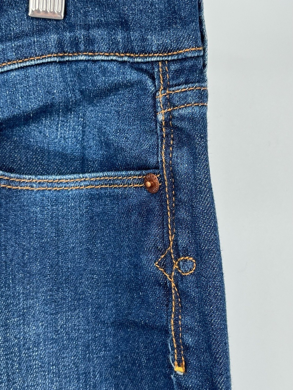 Lucky Brand Sofia Dark Blue Boot Cut Jeans sz 12/31 reg. NWT - Picture 3 of 14
